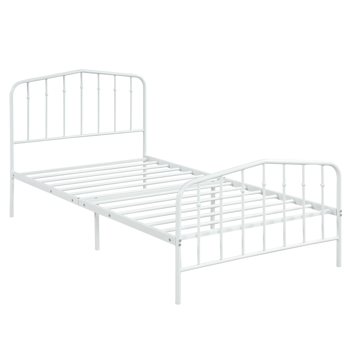 Platform metal bed, Twin Sizes