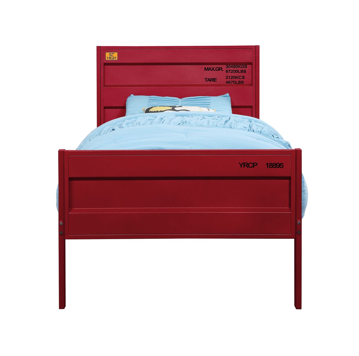 Cargo Twin Bed, Red 35950T