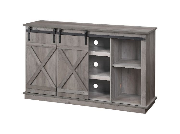 Bellona TV Stand, Gray Finish 91860