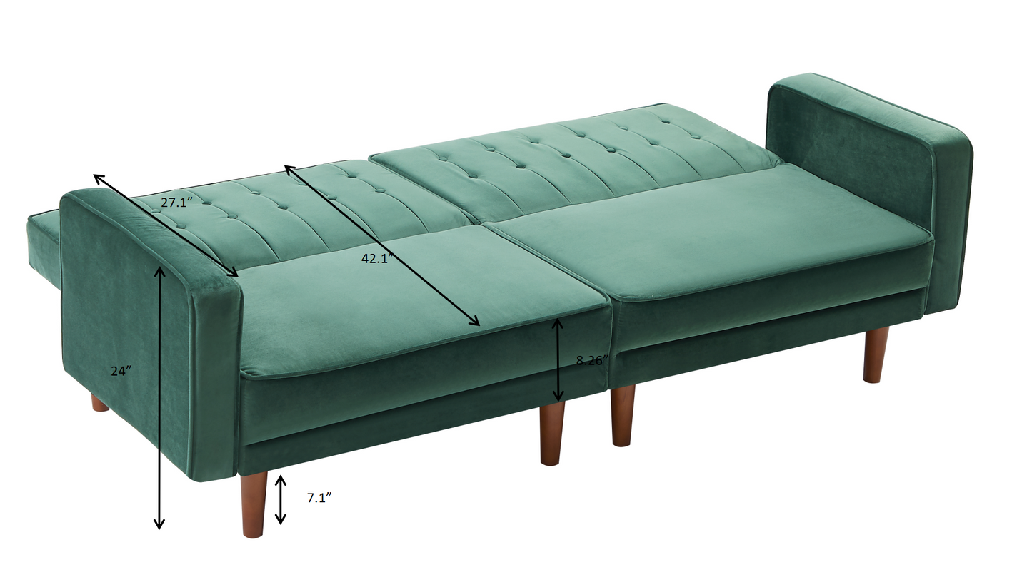 M1903-GN Green split sofa