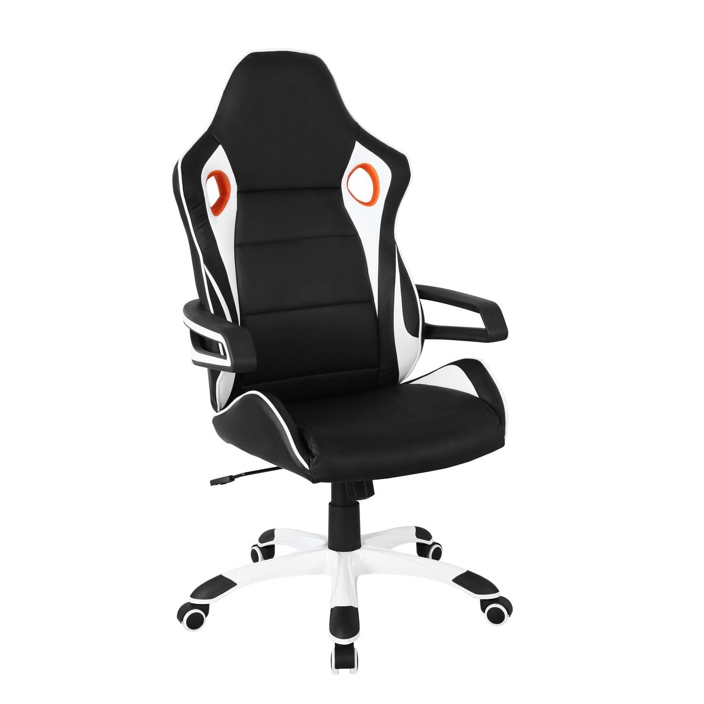 Techni Mobili Racing Style Home Office Chair, Black