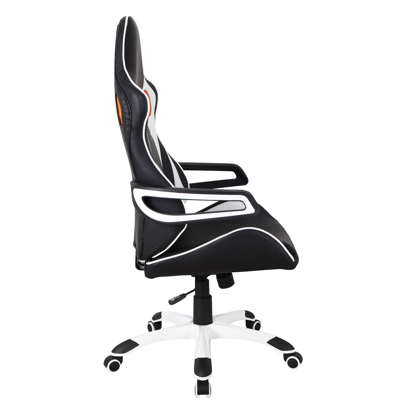 Techni Mobili Racing Style Home Office Chair, Black