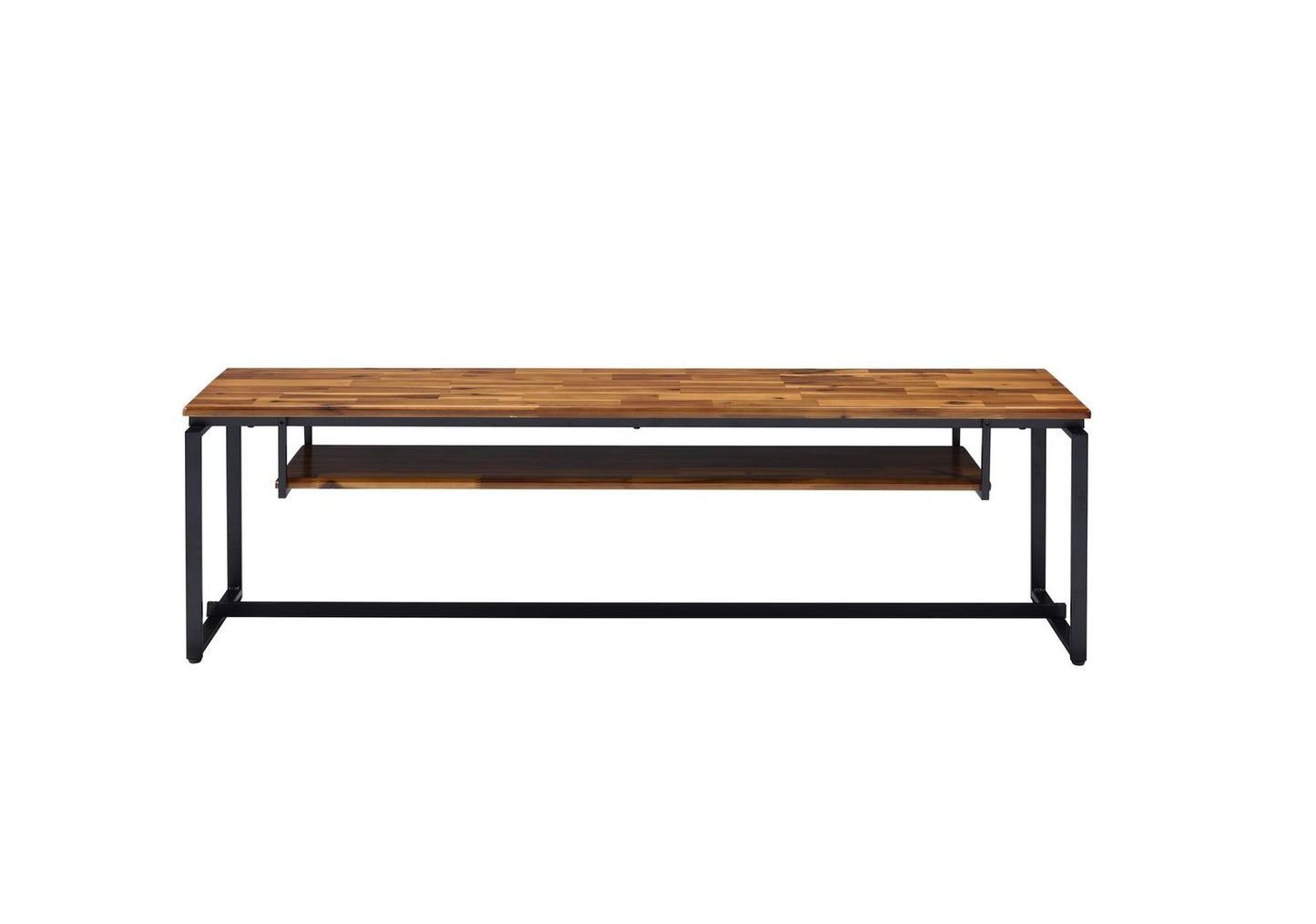 Jurgen TV Stand, Oak & Black 91375