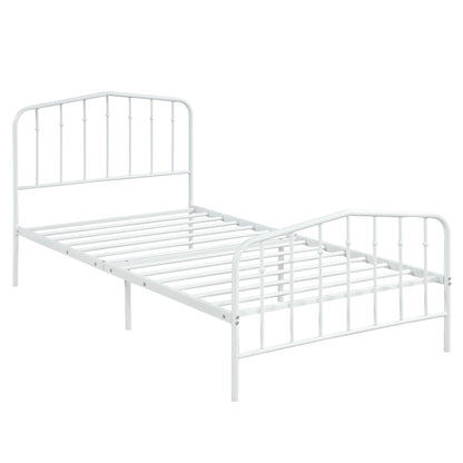 Platform metal bed, Twin Sizes