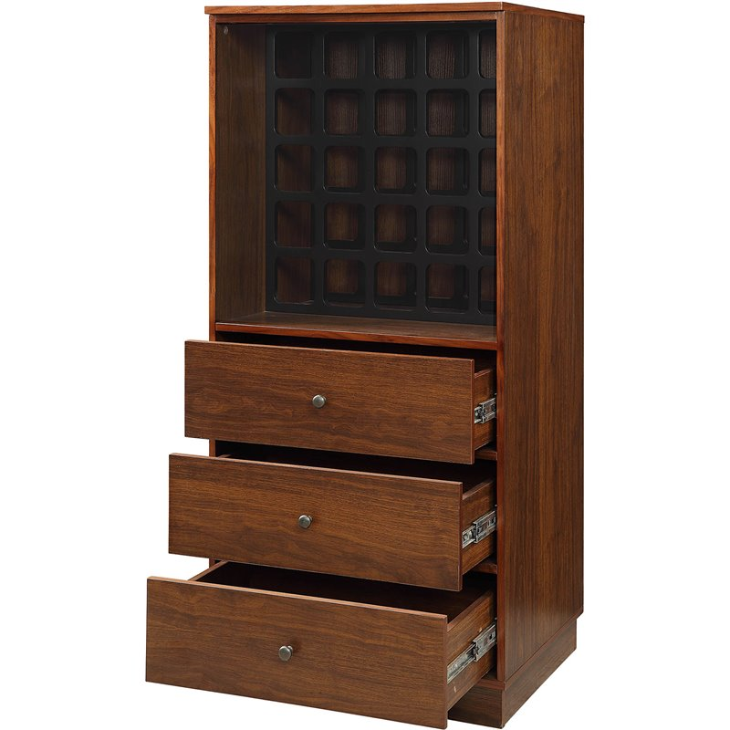 Wiesta Wine Cabinet in Walnut 97542