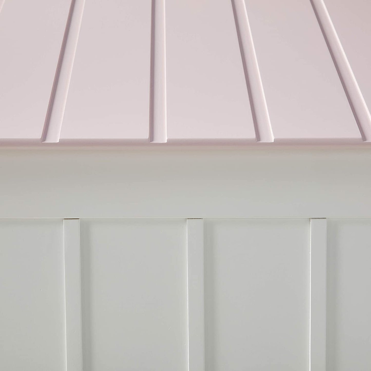 Spring Cottage Full Bed in White & Pink 37695F