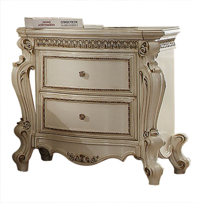 Picardy Nightstand in Antique Pearl 26883