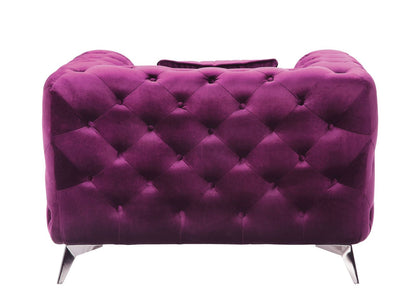 Atronia Chair, Purple Fabric 54907