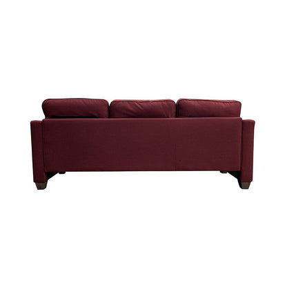 Cleavon II Sectional Sofa & 2 Pillows in Red Linen 53740