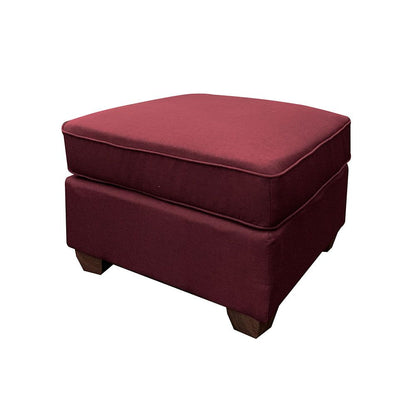 Cleavon II Sectional Sofa & 2 Pillows in Red Linen 53740