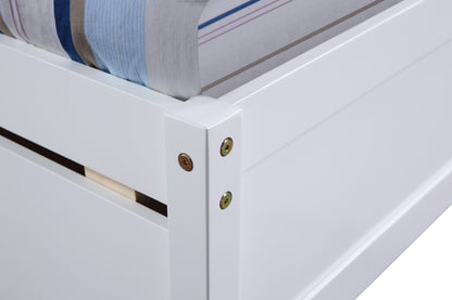 Twin Bed with 2 Storage drawersWhite