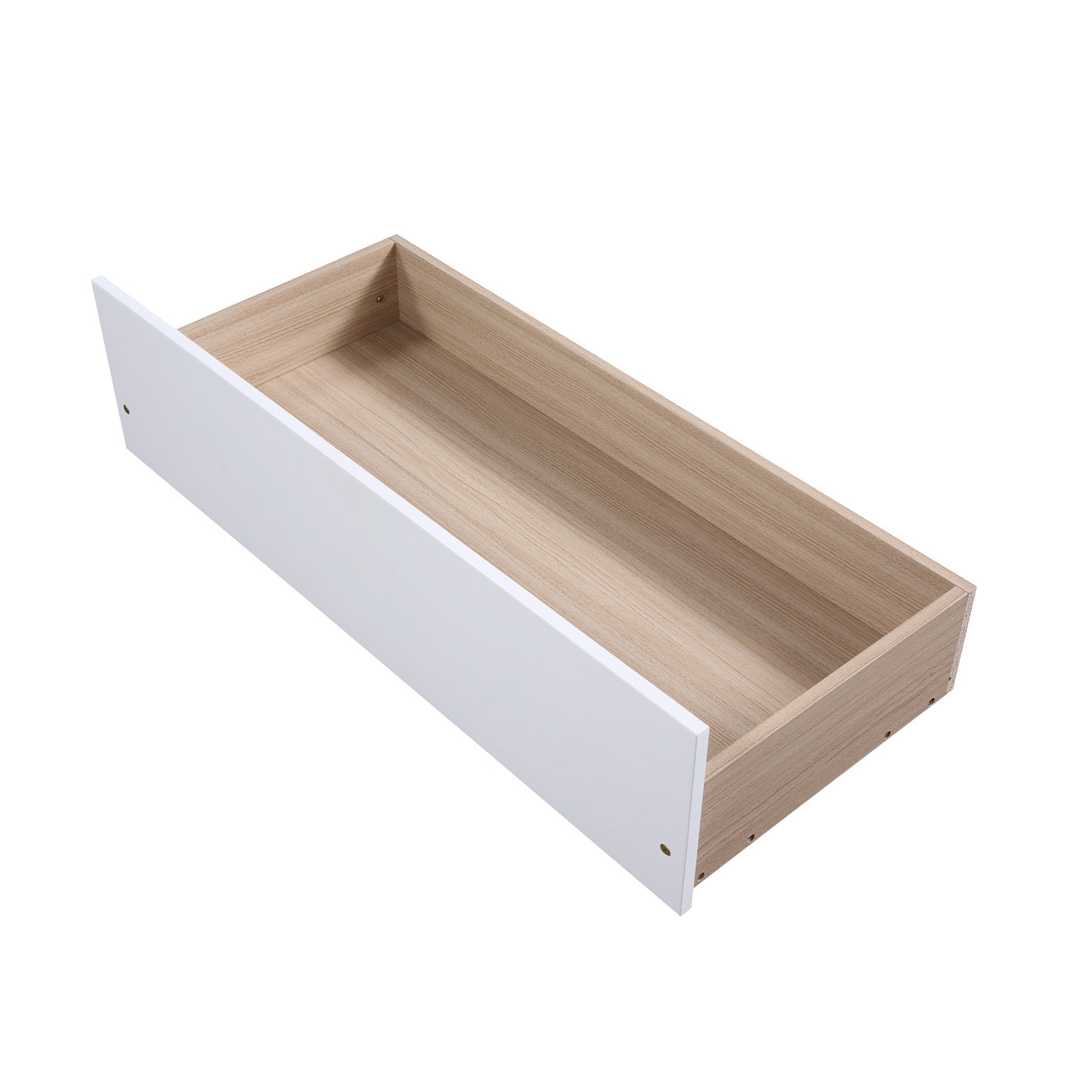 Twin Bed with 2 Storage drawersWhite