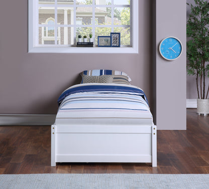 Twin Bed with 2 Storage drawersWhite