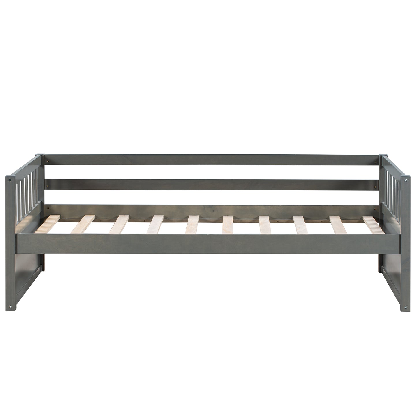 Twin Size Daybed with eparable 2 Drawers , Gray  (New)