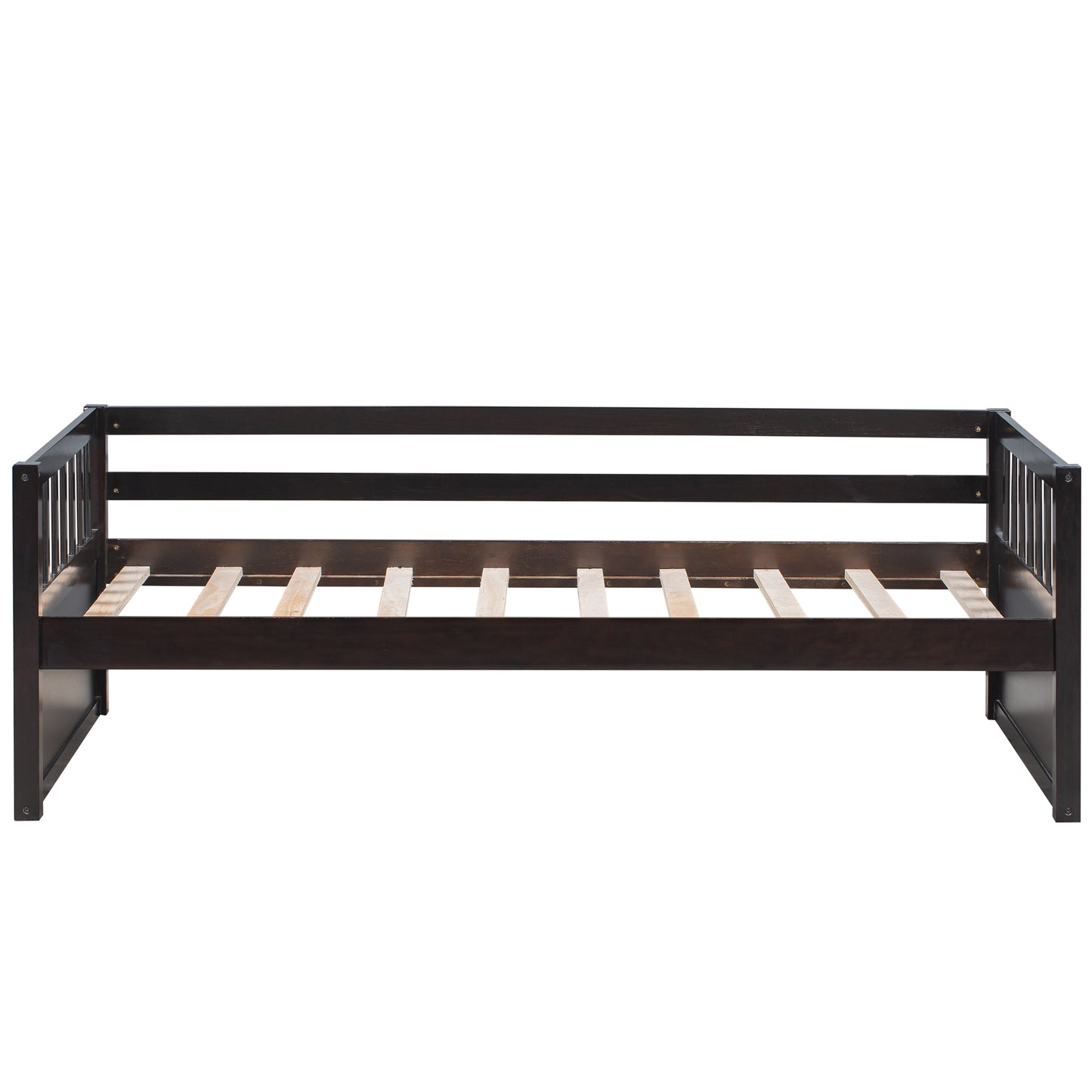 Twin Size Daybed with eparable 2 Drawers , Espresso (New)