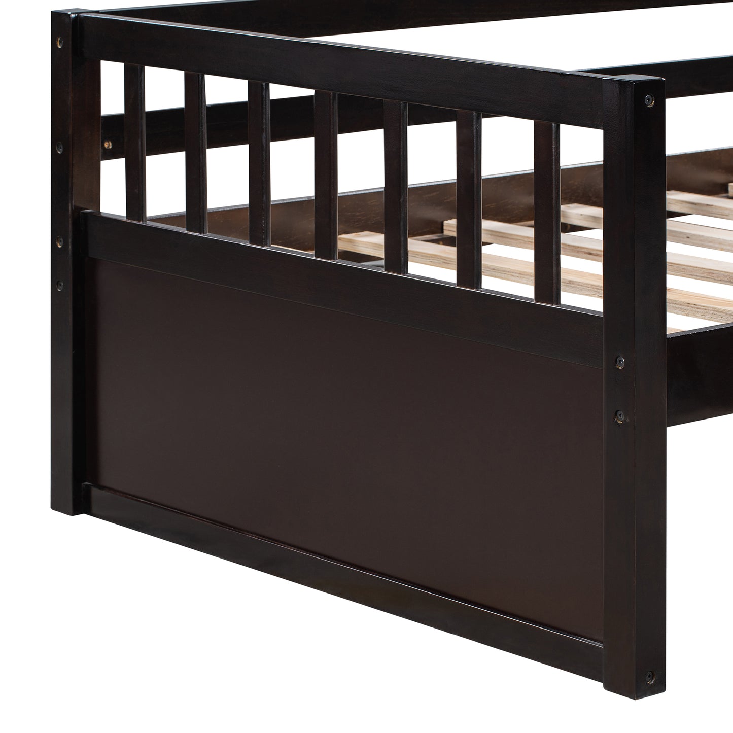 Twin Size Daybed with eparable 2 Drawers , Espresso (New)