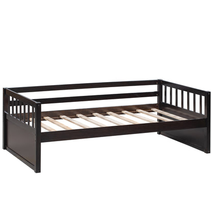 Twin Size Daybed with eparable 2 Drawers , Espresso (New)