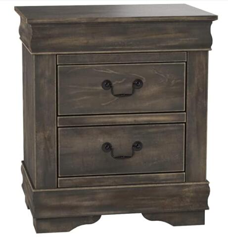 Louis Philippe Nightstand in Antique Gray 23863