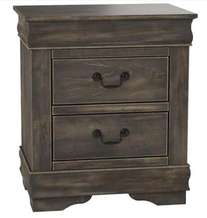 Louis Philippe Nightstand in Antique Gray 23863