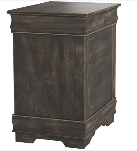 Louis Philippe Nightstand in Antique Gray 23863