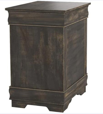 Louis Philippe Nightstand in Antique Gray 23863