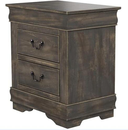 Louis Philippe Nightstand in Antique Gray 23863