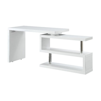 Buck II Writing Desk, White Finish OF00017