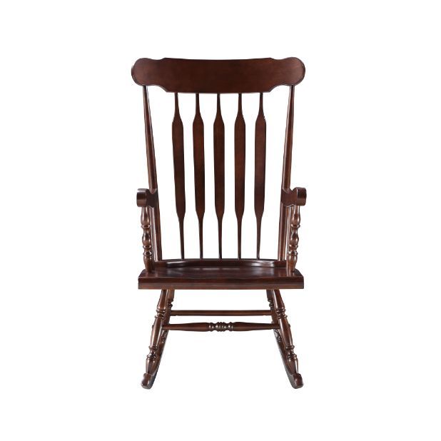 Raina Rocking Chair, Cappuccino Finish 59934