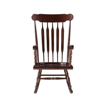 Raina Rocking Chair, Cappuccino Finish 59934