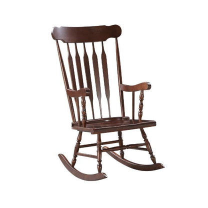 Raina Rocking Chair, Cappuccino Finish 59934