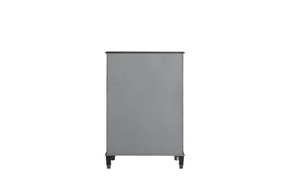 House Beatrice Chest, Charcoal & Light Gray Finish 28816
