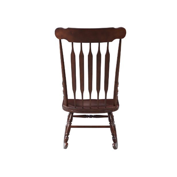 Raina Rocking Chair, Cappuccino Finish 59934