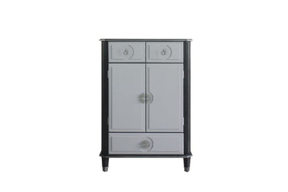 House Beatrice Chest, Charcoal & Light Gray Finish 28816