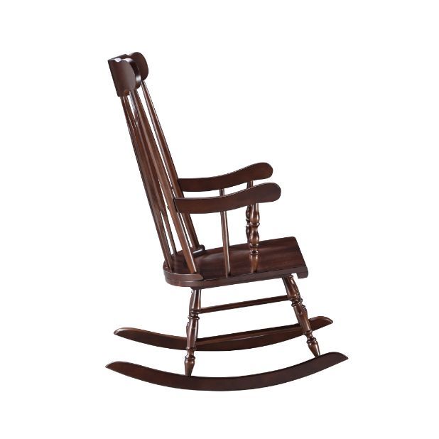 Raina Rocking Chair, Cappuccino Finish 59934