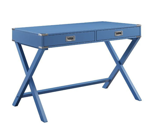 Amenia Writing Desk, Blue Finish 93000