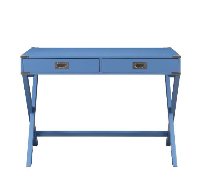 Amenia Writing Desk, Blue Finish 93000