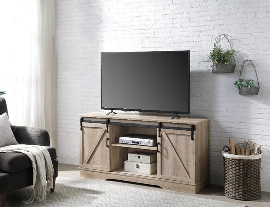 Bennet TV Stand, Oak Finish 91857