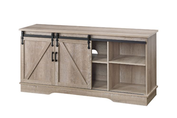 Bennet TV Stand, Oak Finish 91857