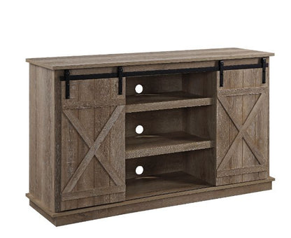 Bellona TV Stand, Oak Finish 91862