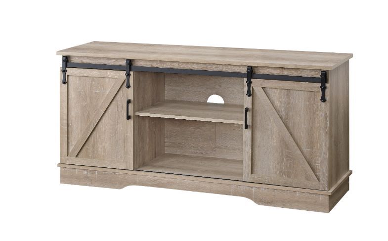 Bennet TV Stand, Oak Finish 91857
