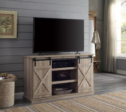Bellona TV Stand, Oak Finish 91862