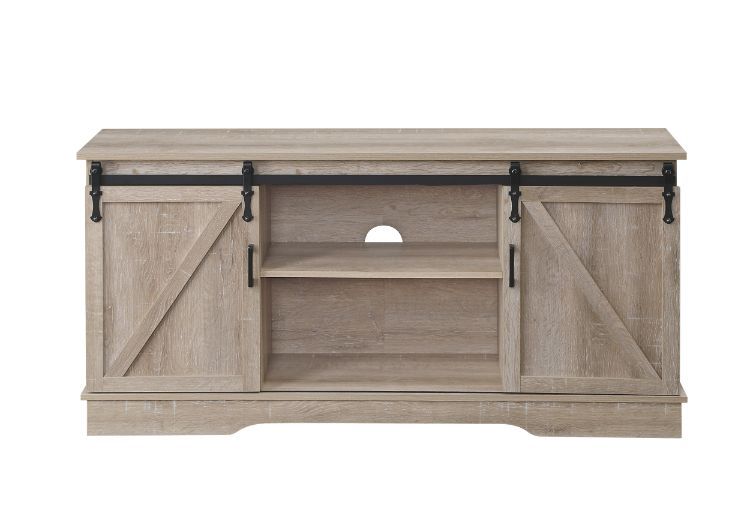 Bennet TV Stand, Oak Finish 91857