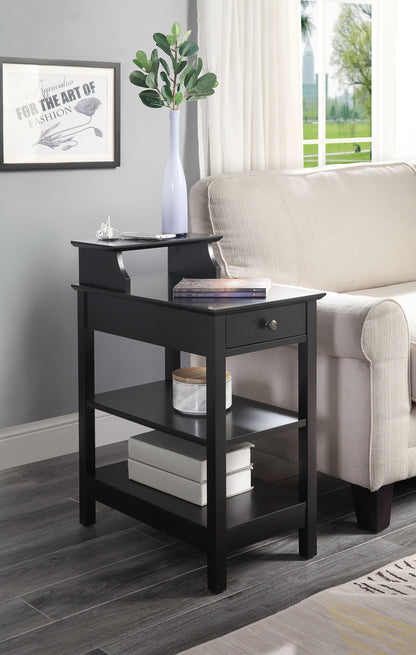 Slayer Side Table (USB Charging Dock), Black 97739