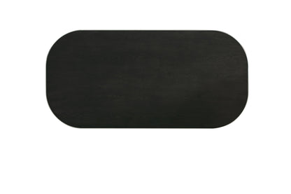 House Beatrice Dining Table, Charcoal Finish 68810