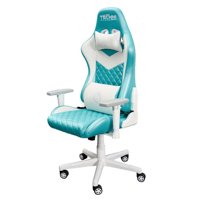 Techni Sport High Back Ergonomic Gaming Chair - Aqua