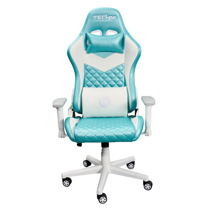 Techni Sport High Back Ergonomic Gaming Chair - Aqua
