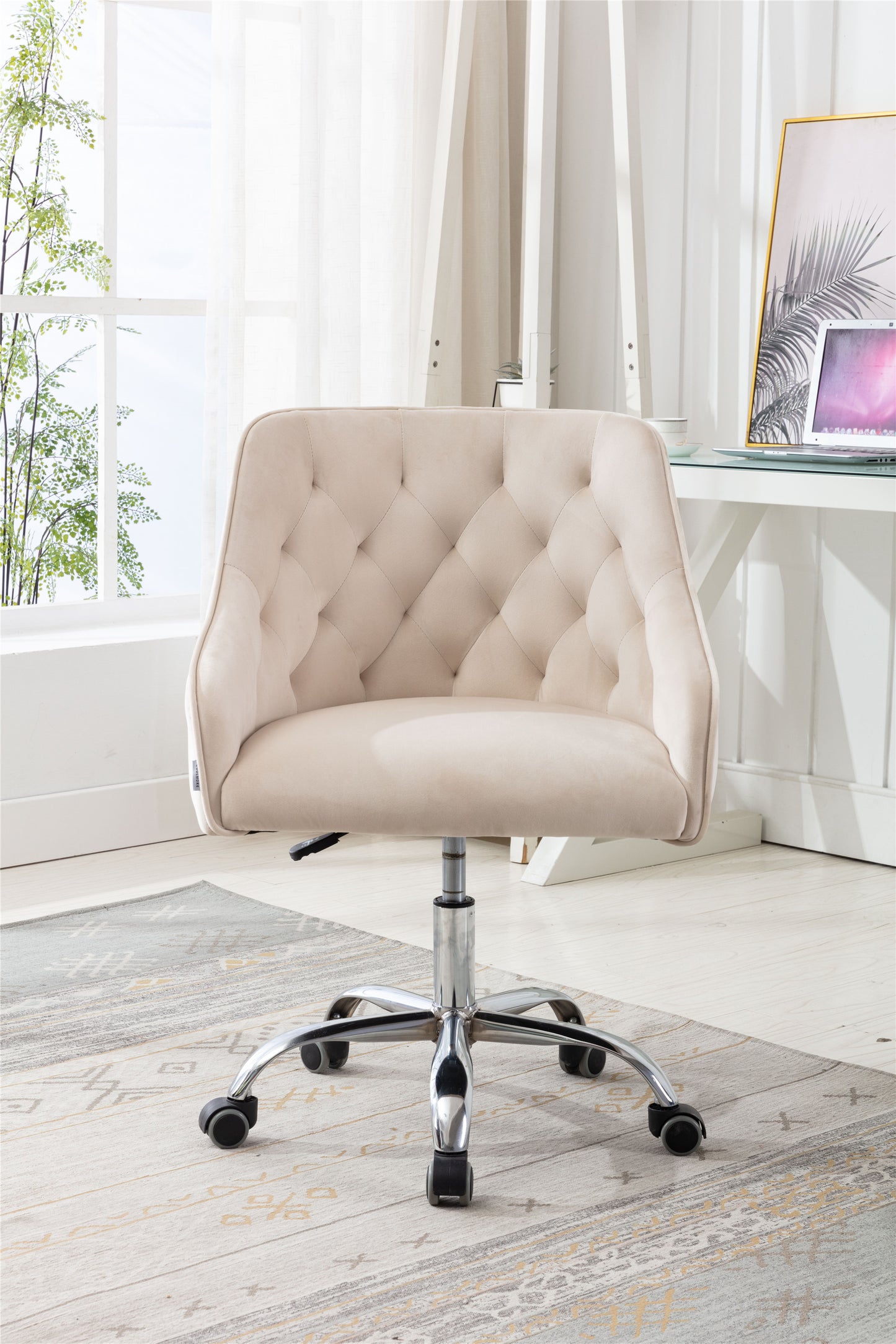 Swivel Shell Chair for Living Room/ Modern Leisure office Chair