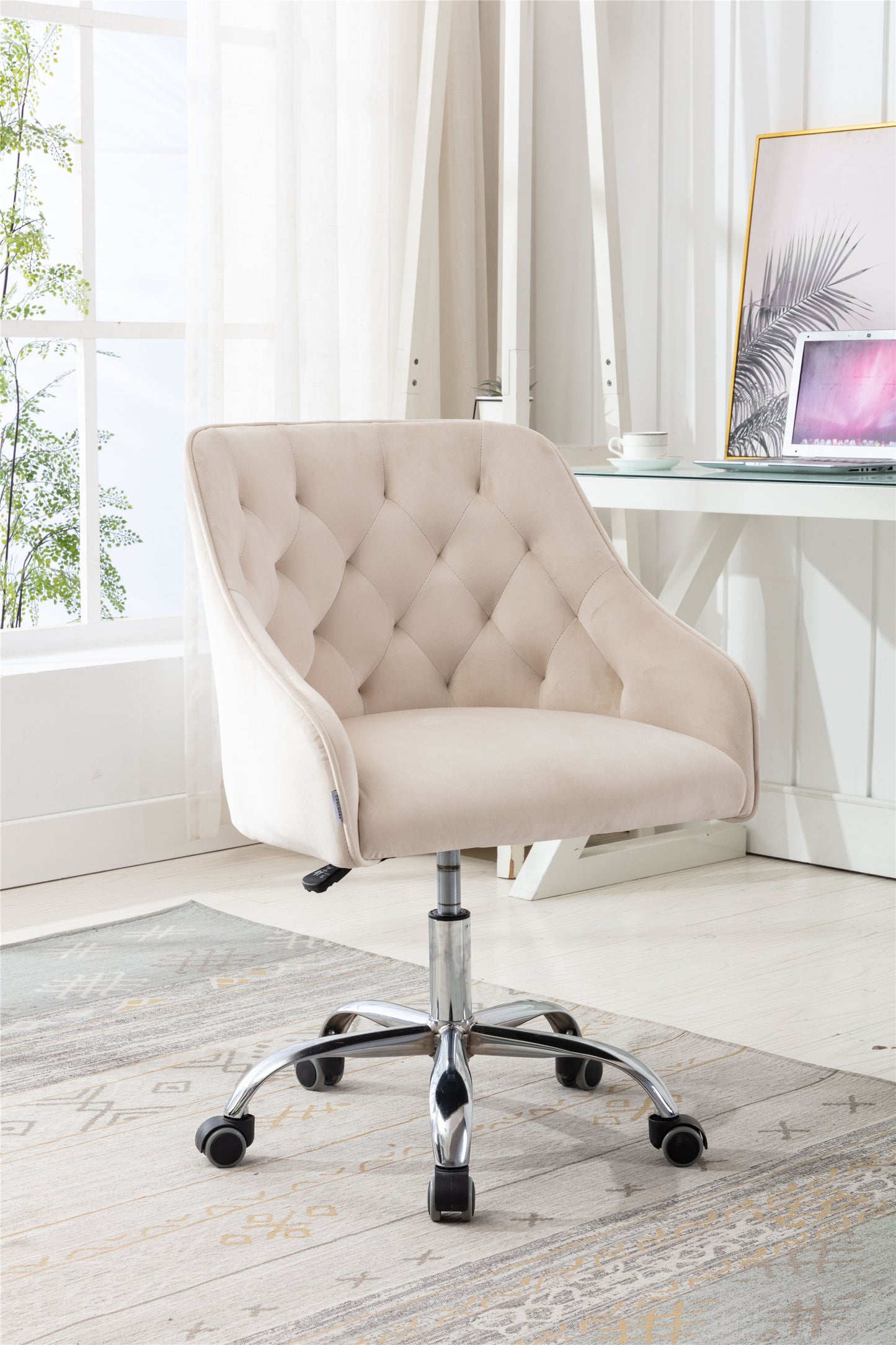 Swivel Shell Chair for Living Room/ Modern Leisure office Chair