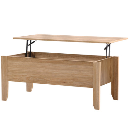 Modern Lift-Top Coffee Table with Storage, Sofa Table For Living Room