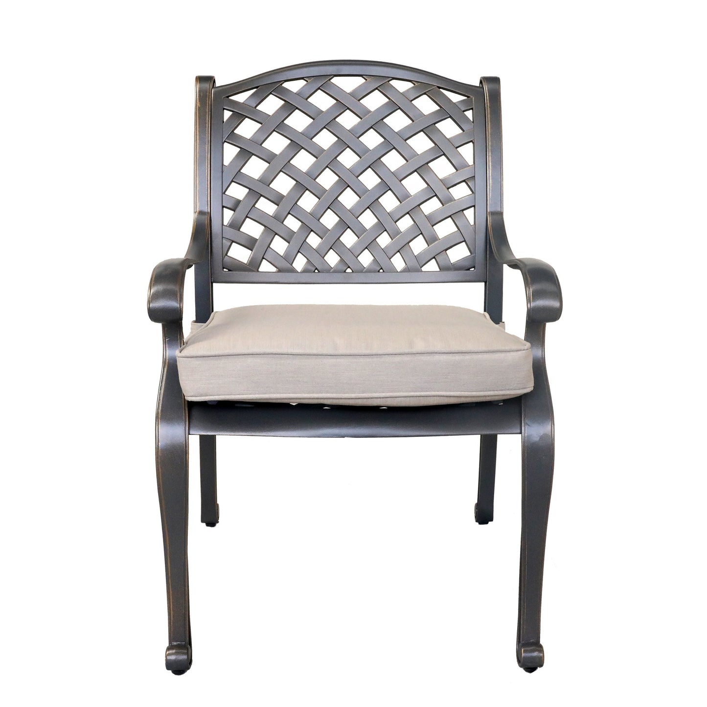dining arm chair with cushion